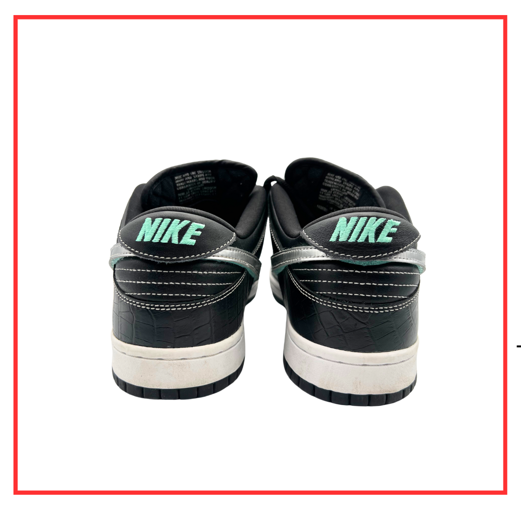 Nike SB Dunk Low Diamond Supply Co. Black Diamond (Preloved) UK 10