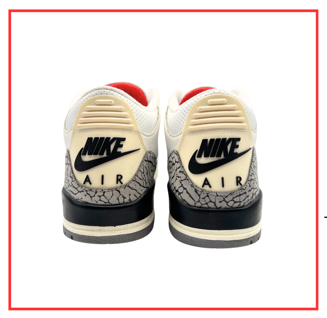 Air Jordan 3 Retro White Cement (Preloved) UK 11