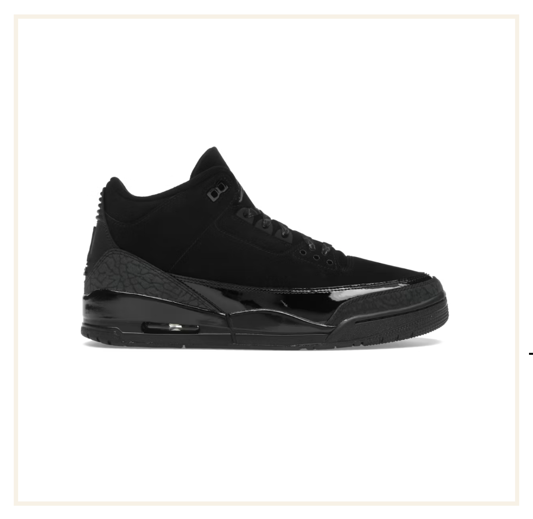 Air Jordan 3 Retro Black Cat (2025)