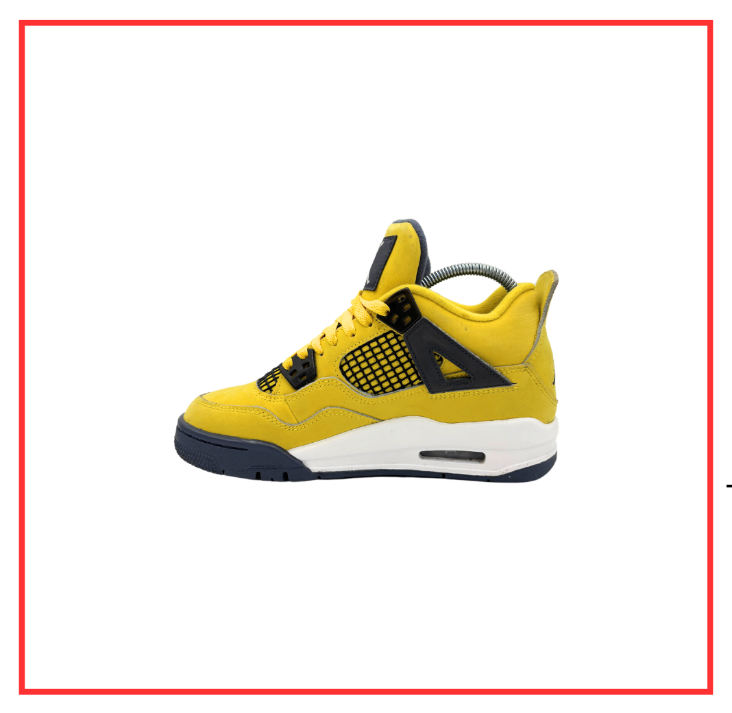 Air Jordan 4 Retro Lightning (GS) (Preloved) UK 3