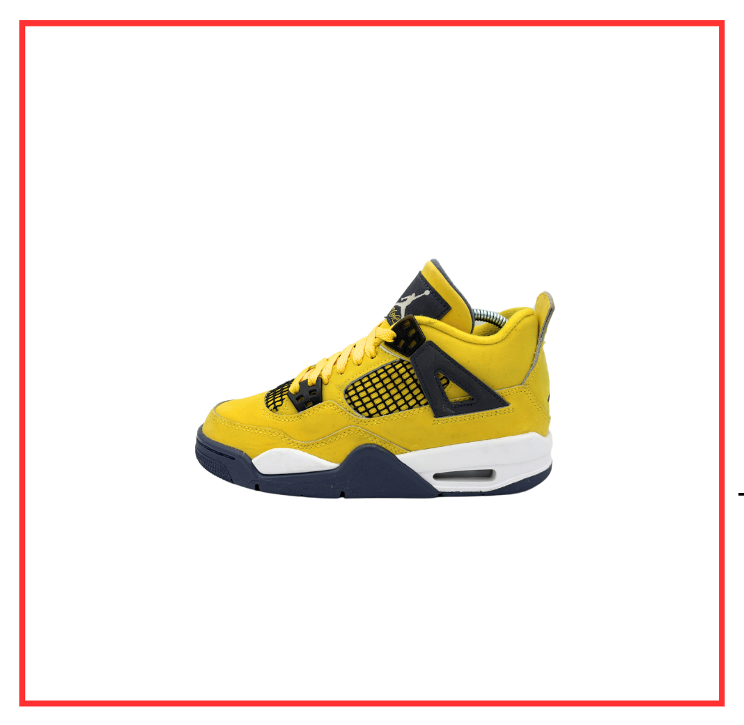 Air Jordan 4 Retro Lightning (GS) (Preloved) UK 3