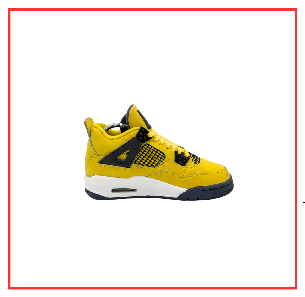 Air Jordan 4 Retro Lightning (GS) (Preloved) UK 3