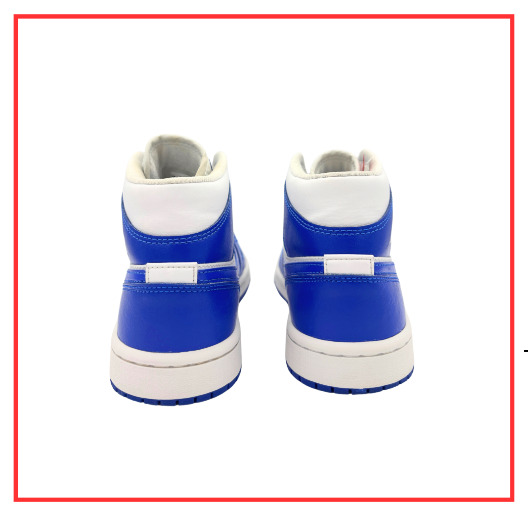 Air Jordan 1 Mid Kentucky Blue (W) (Preloved) UK 4