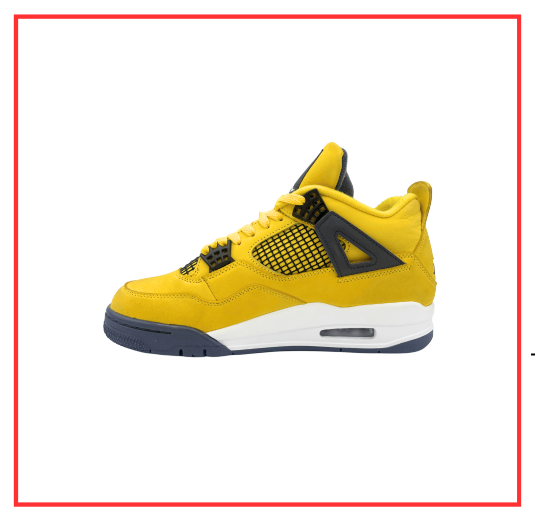 Air Jordan 4 Retro Lightning (2021) (Preloved) UK 8