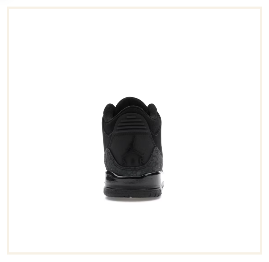 Air Jordan 3 Retro Black Cat (GS) (2025)