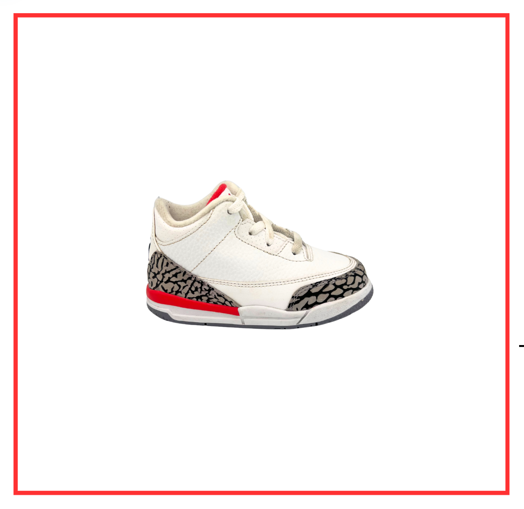 Air Jordan 3 Retro Hall of Fame (TD) (Preloved) UK 7.5C