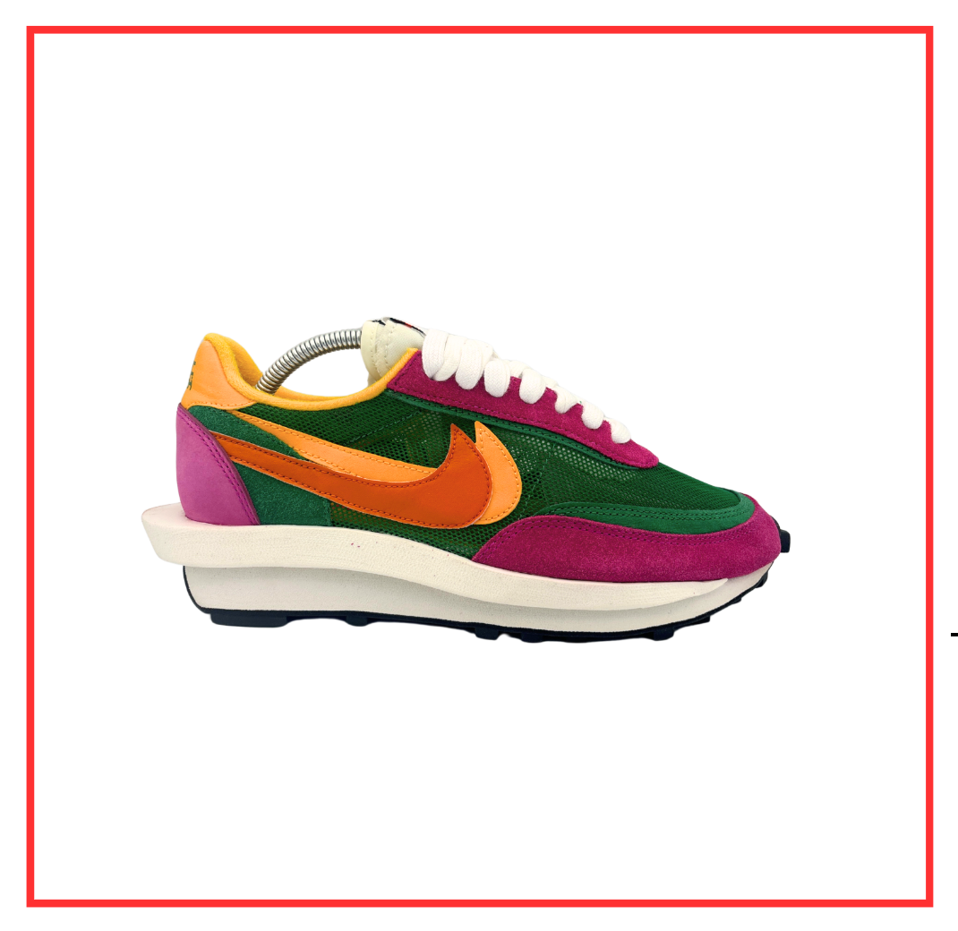 sacai x Nike LDWaffle Pine Green (Preloved) UK 7.5