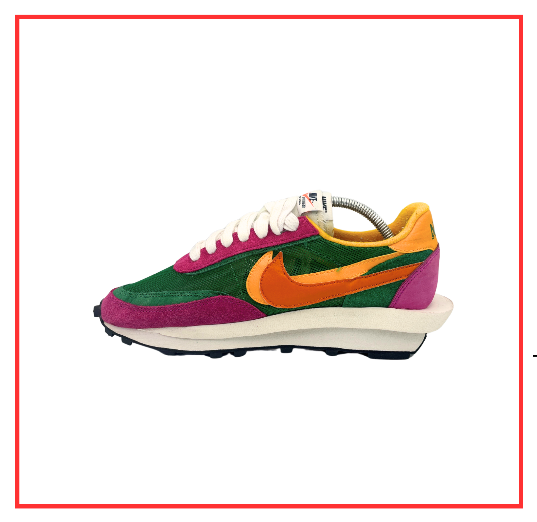 sacai x Nike LDWaffle Pine Green (Preloved) UK 7.5