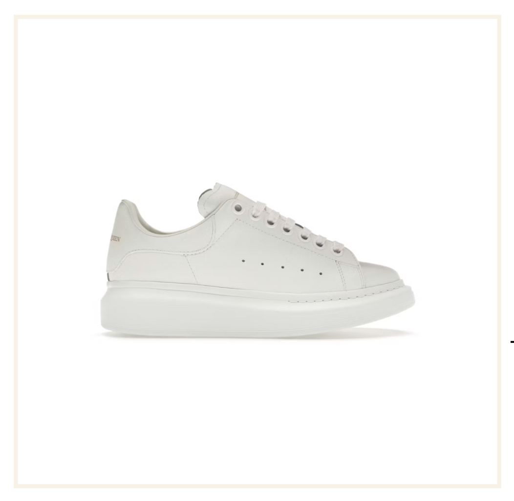 Alexander McQueen Oversized White Reflective (W)