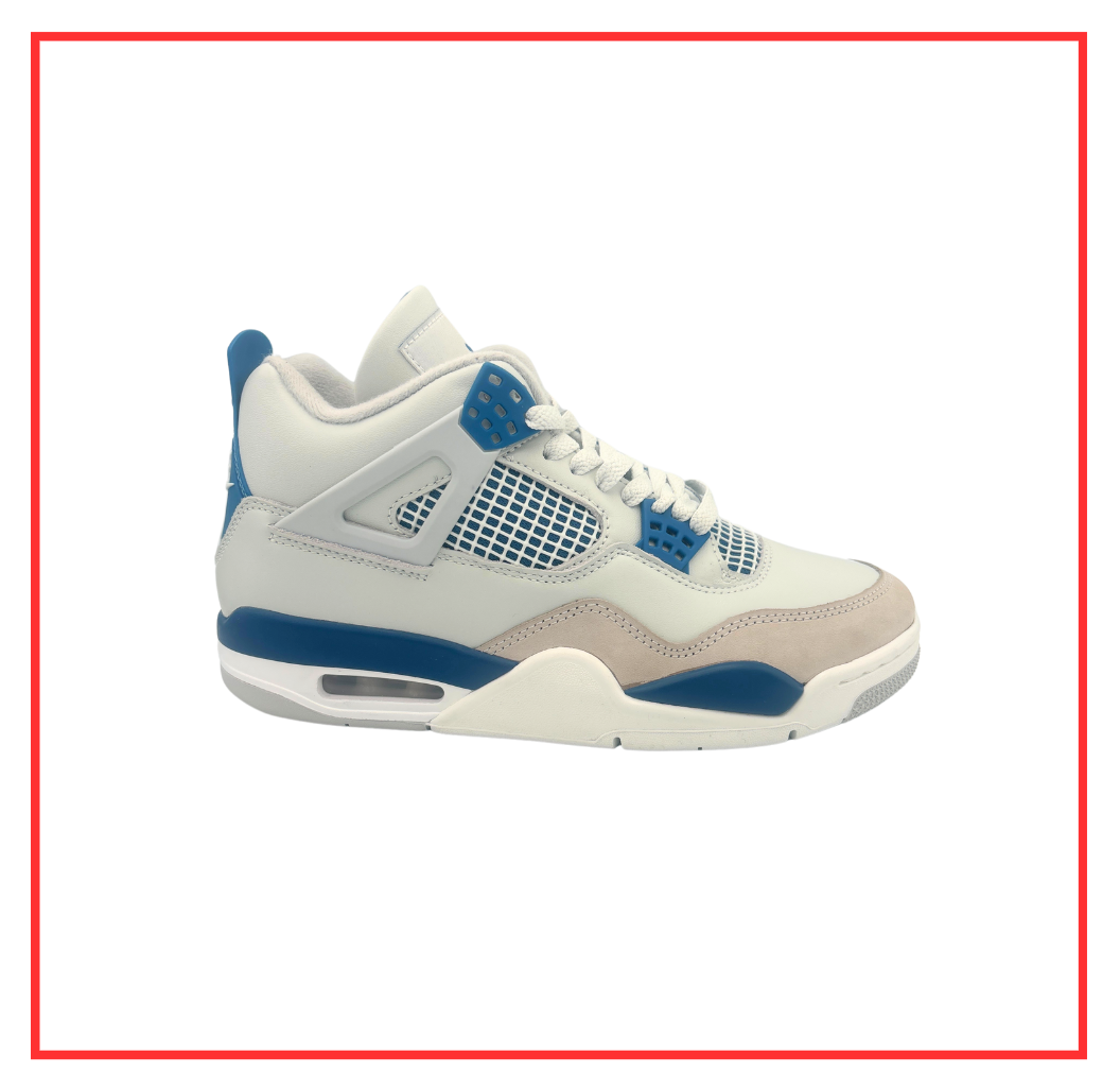 Air Jordan 4 Retro Military Blue (2024) (Preloved) UK 7
