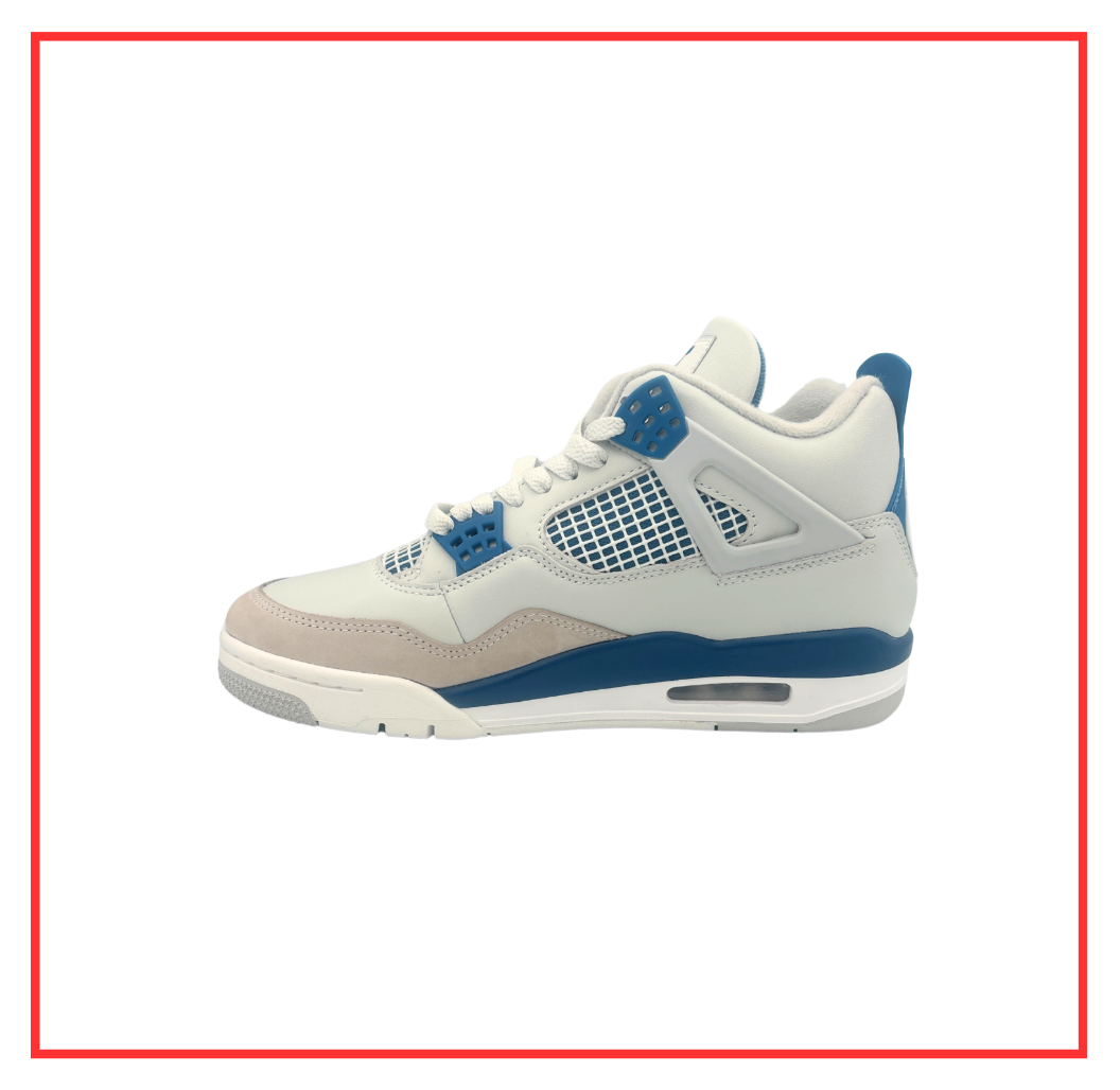 Air Jordan 4 Retro Military Blue (2024) (Preloved) UK 7