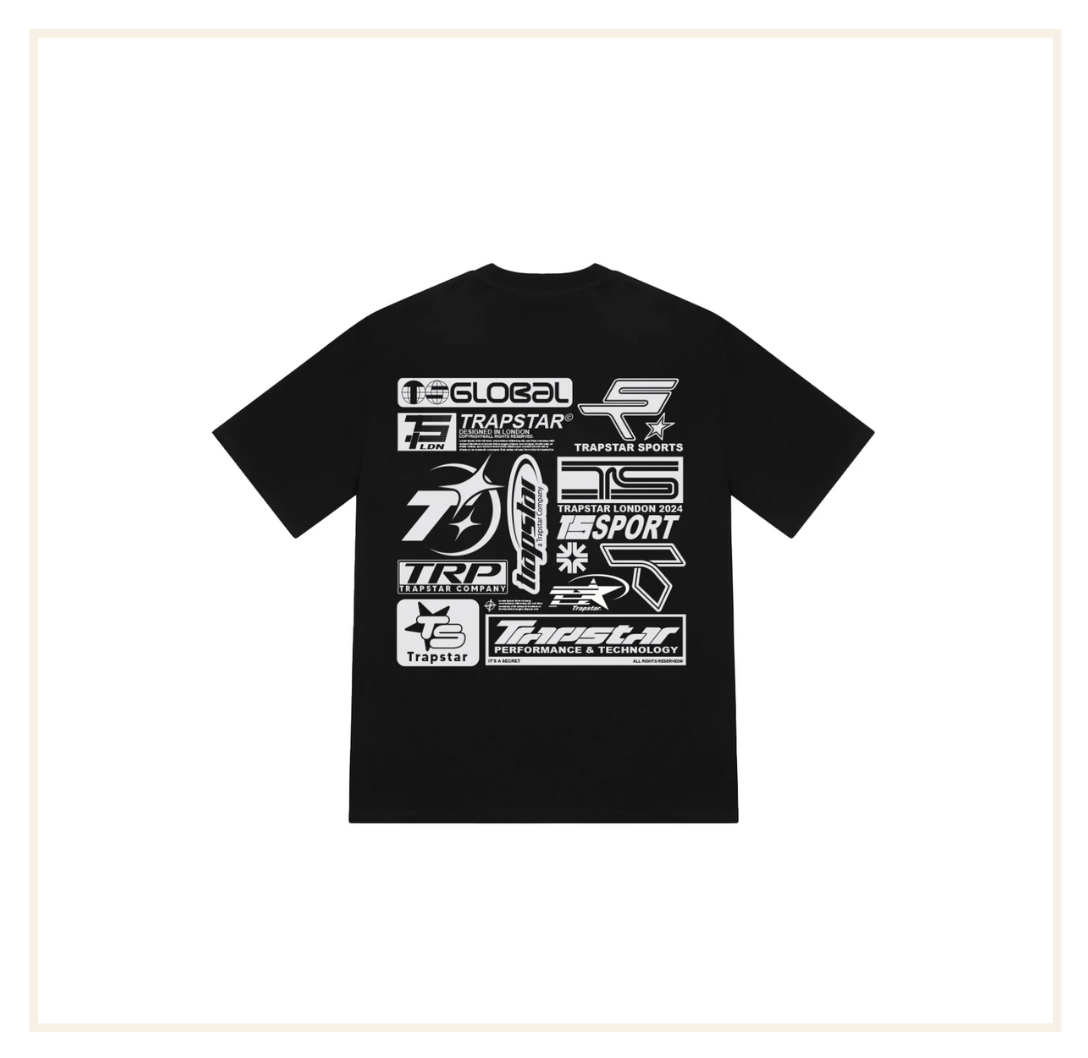Trapstar Sports Mode Black Tee