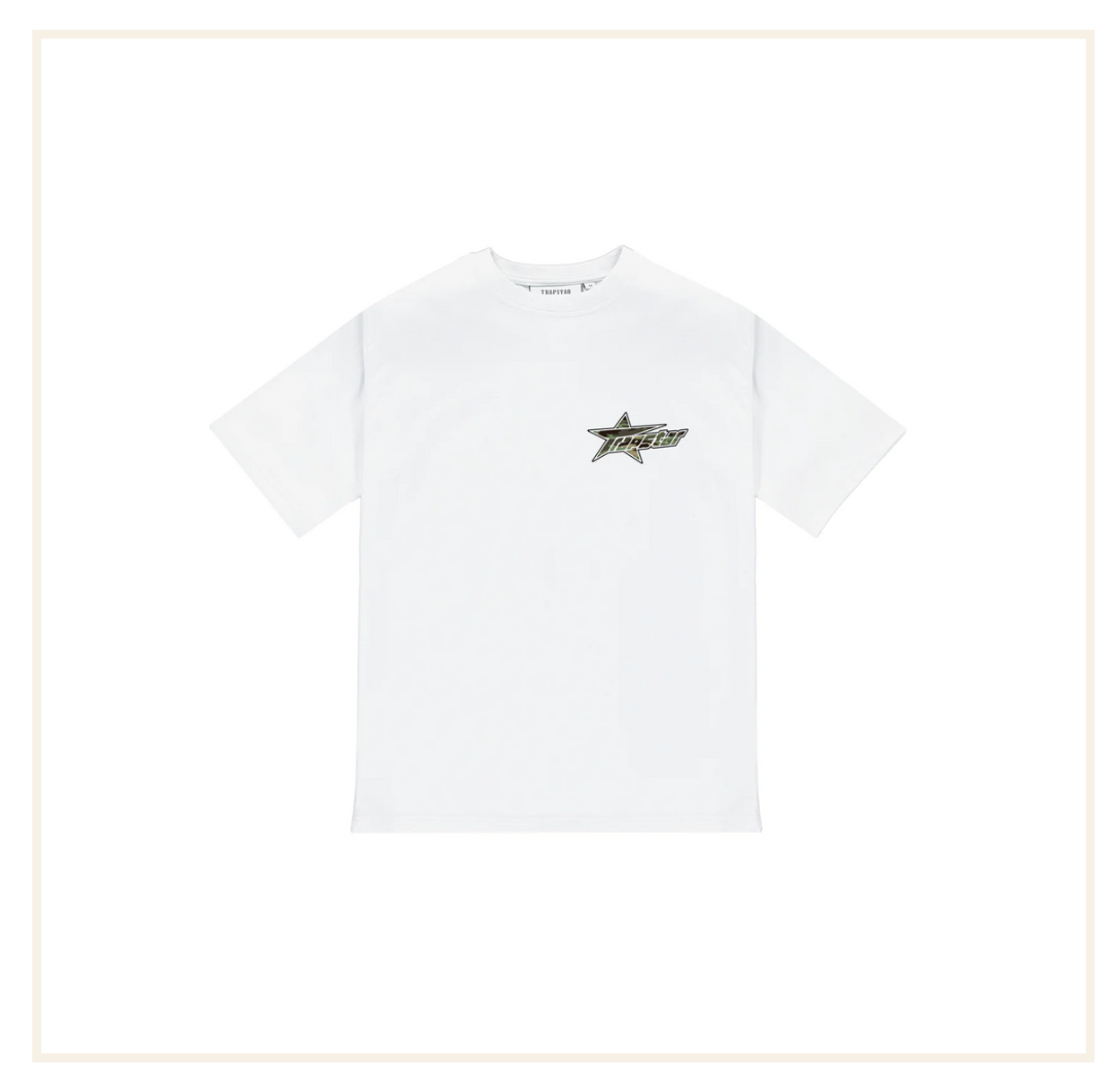 Trapstar Invasion White Tee