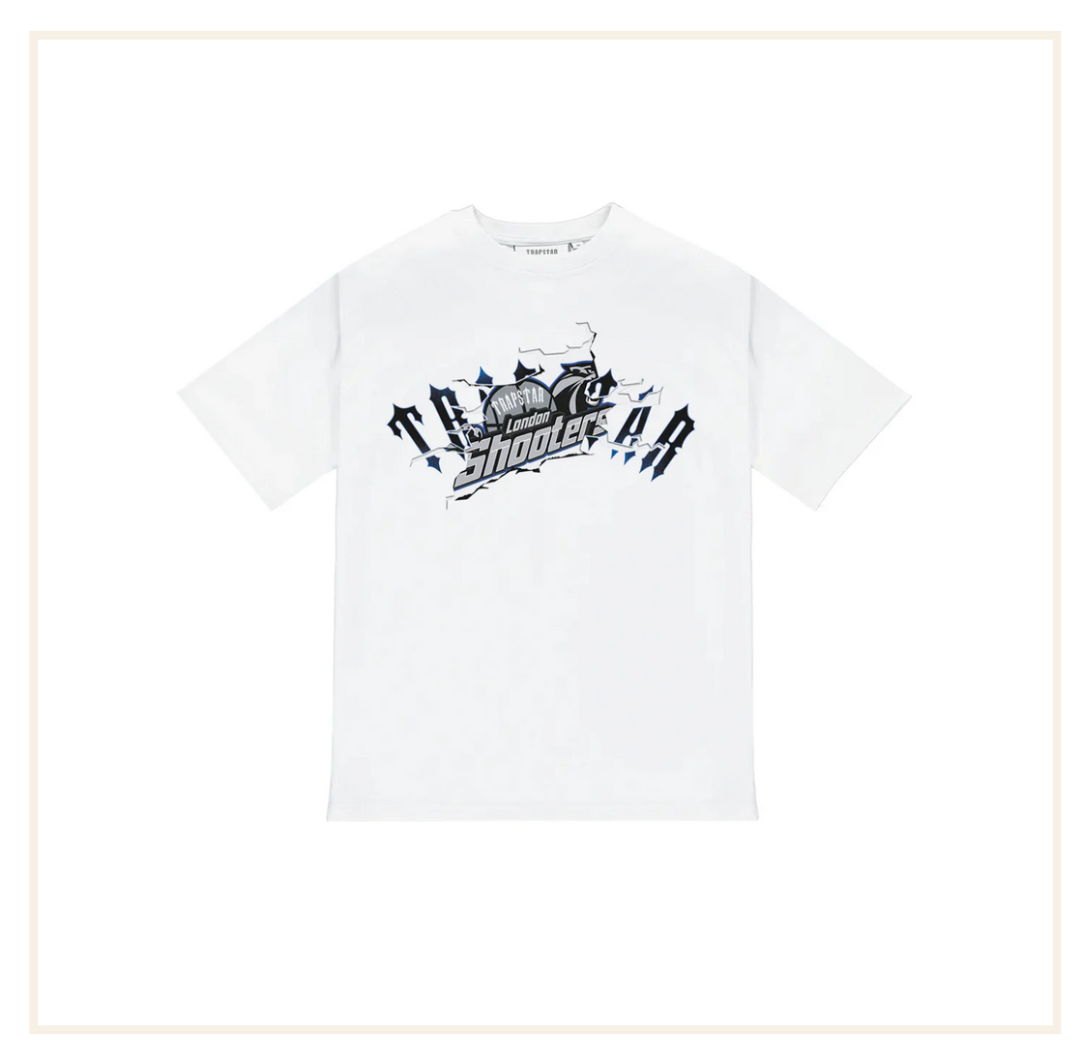 Trapstar Shooters Breakthrough White Tee