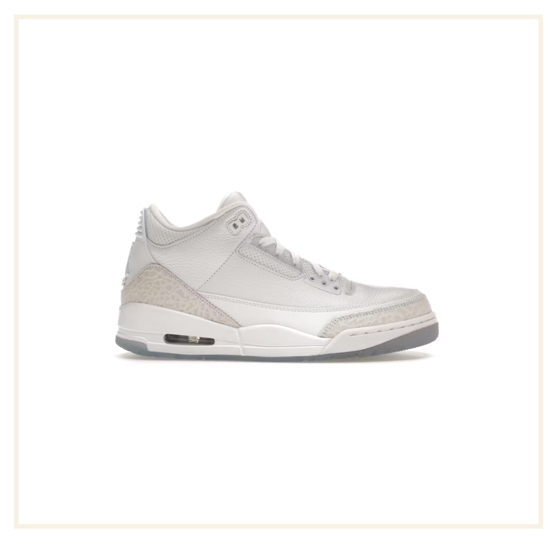 Air Jordan 3 Retro Pure White (2018)