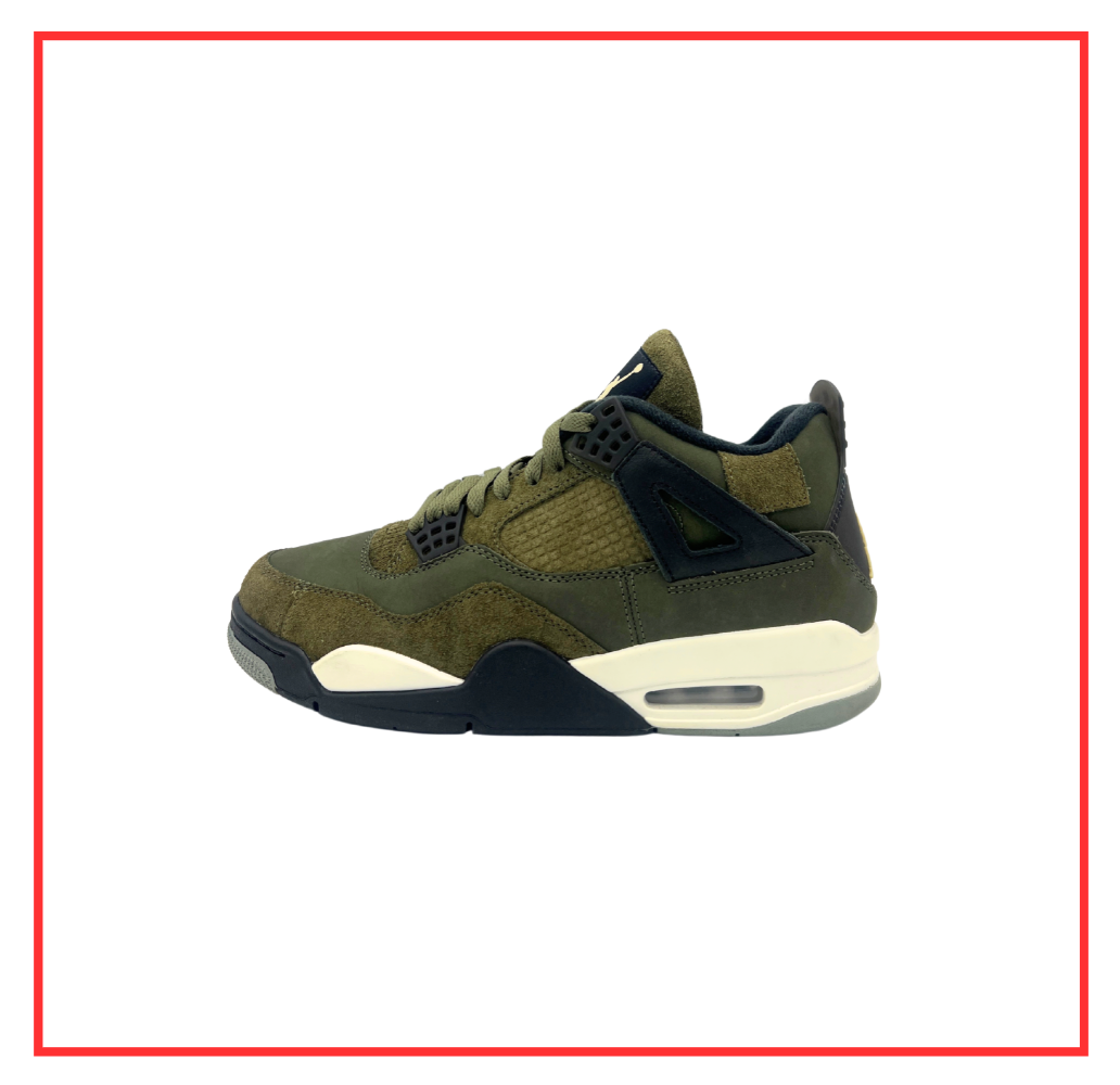 Air Jordan 4 Retro SE Craft Medium Olive (Preloved) UK 8