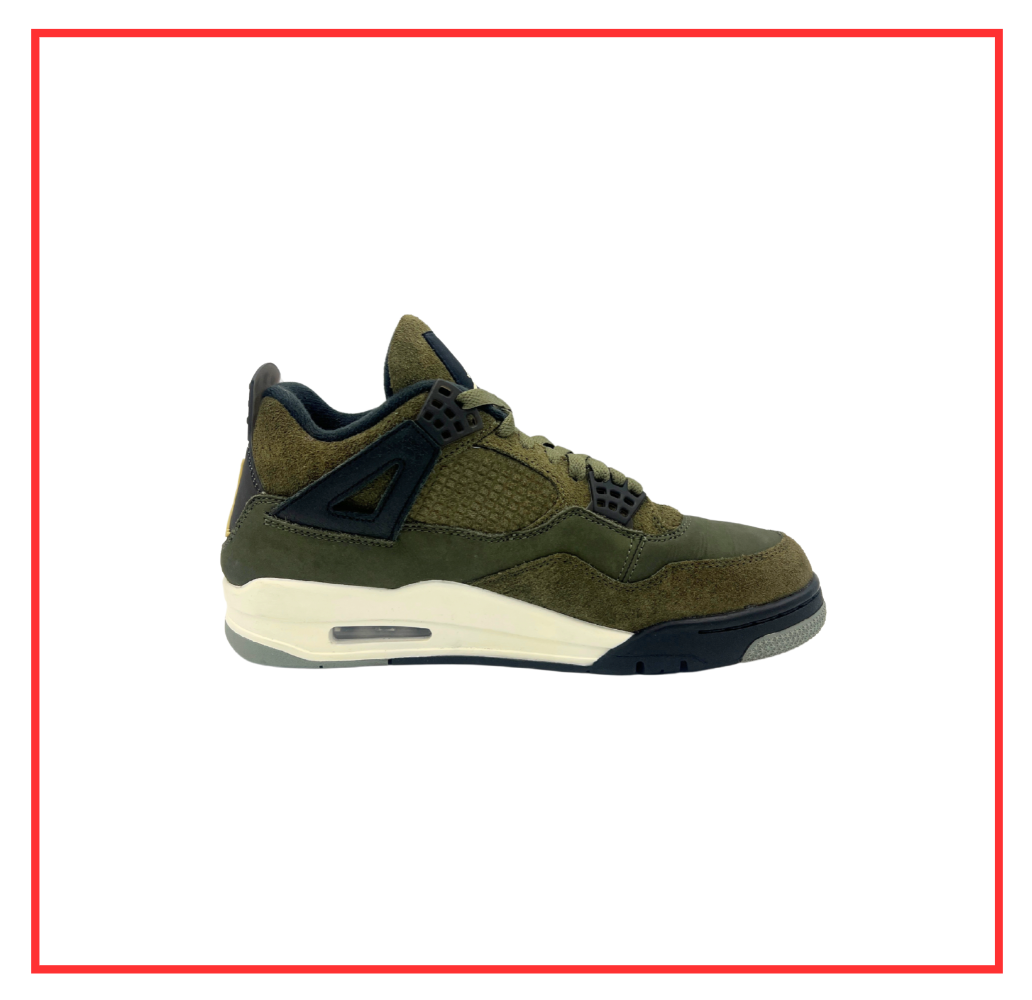 Air Jordan 4 Retro SE Craft Medium Olive (Preloved) UK 8