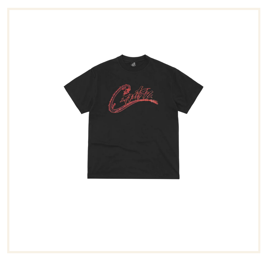 Corteiz RTW Red Dragon Logo Tee