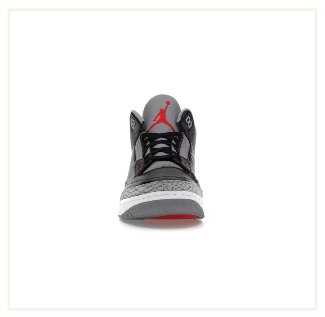 Air Jordan 3 Retro Black Cement (2024)