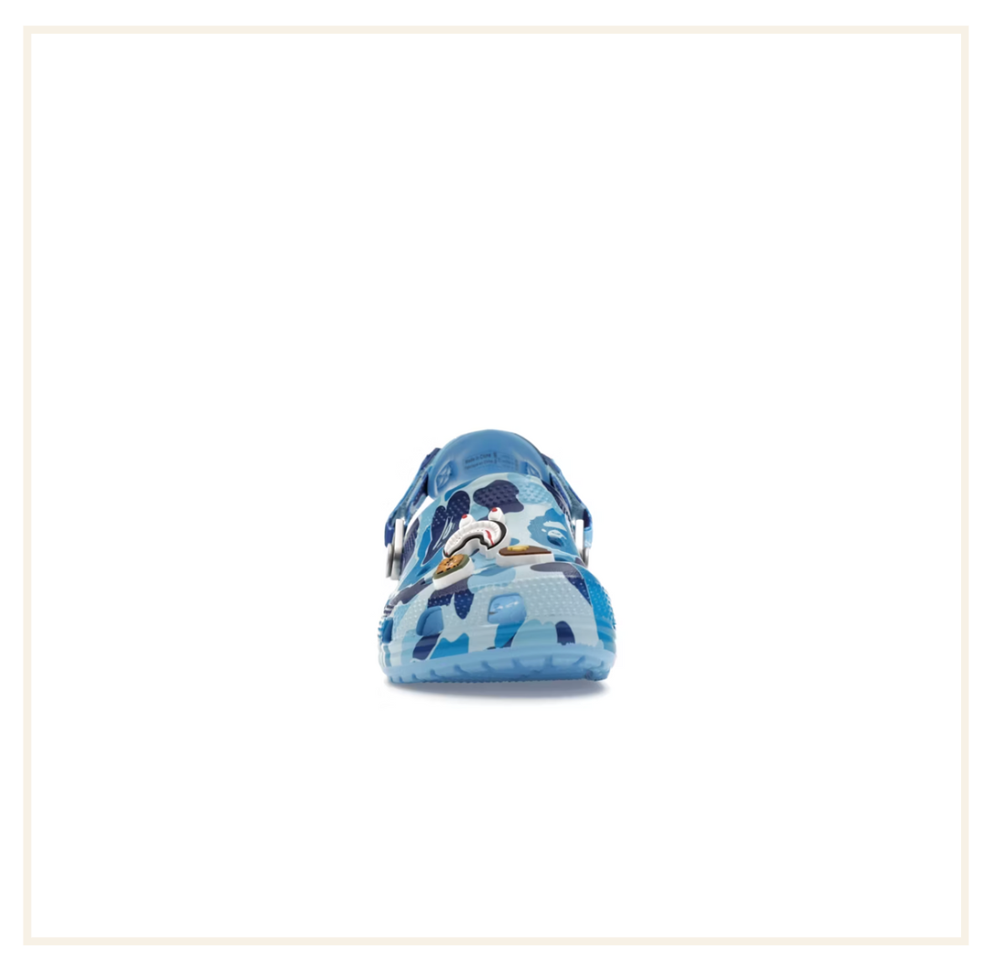 Crocs Classic Clog A Bathing Ape ABC Camo Blue (Kids)