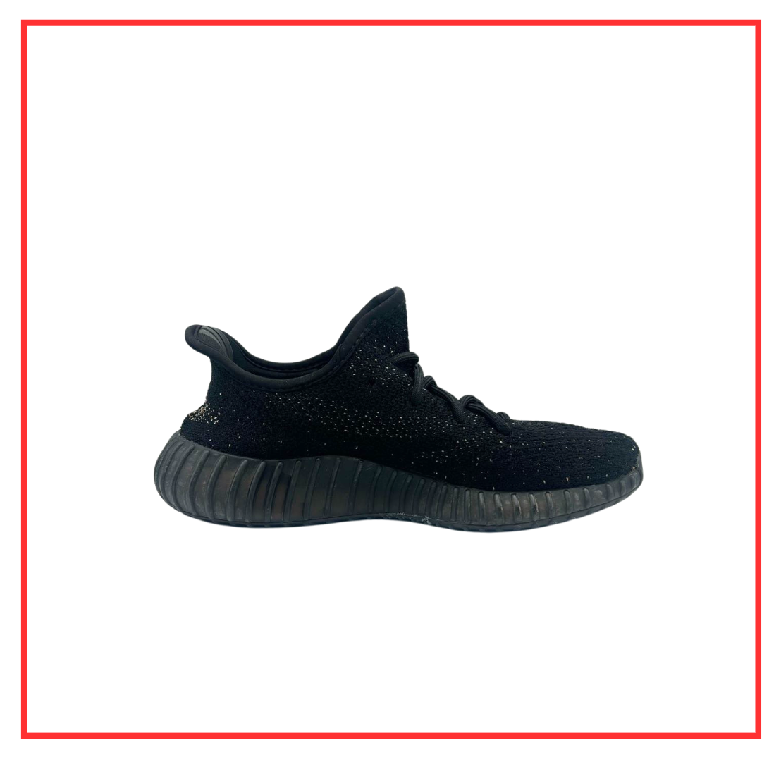 adidas Yeezy Boost 350 v2 Core Black White (Preloved) UK 6.5