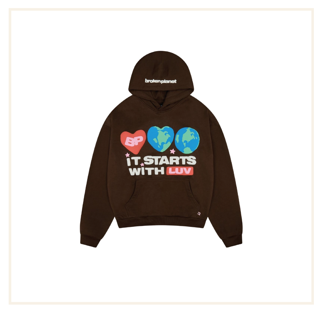 Broken Planet It Starts With Luv Hoodie