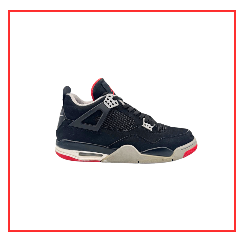 Air Jordan 4 Retro Bred (2019) (Preloved) UK 10