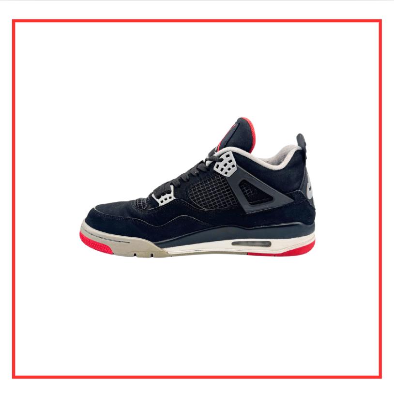 Air Jordan 4 Retro Bred (2019) (Preloved) UK 10