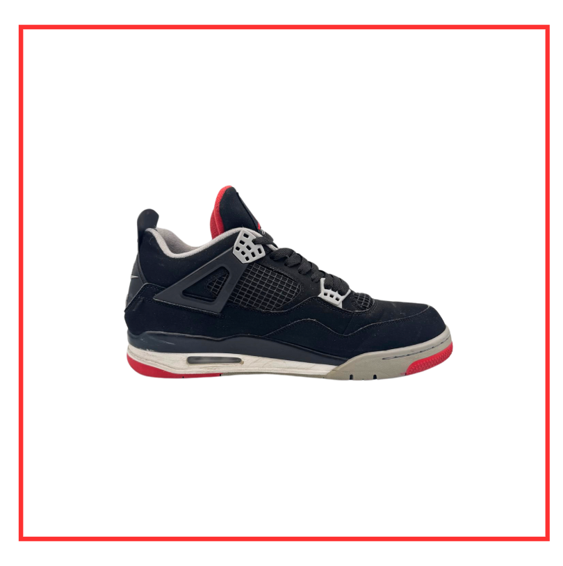 Air Jordan 4 Retro Bred (2019) (Preloved) UK 10