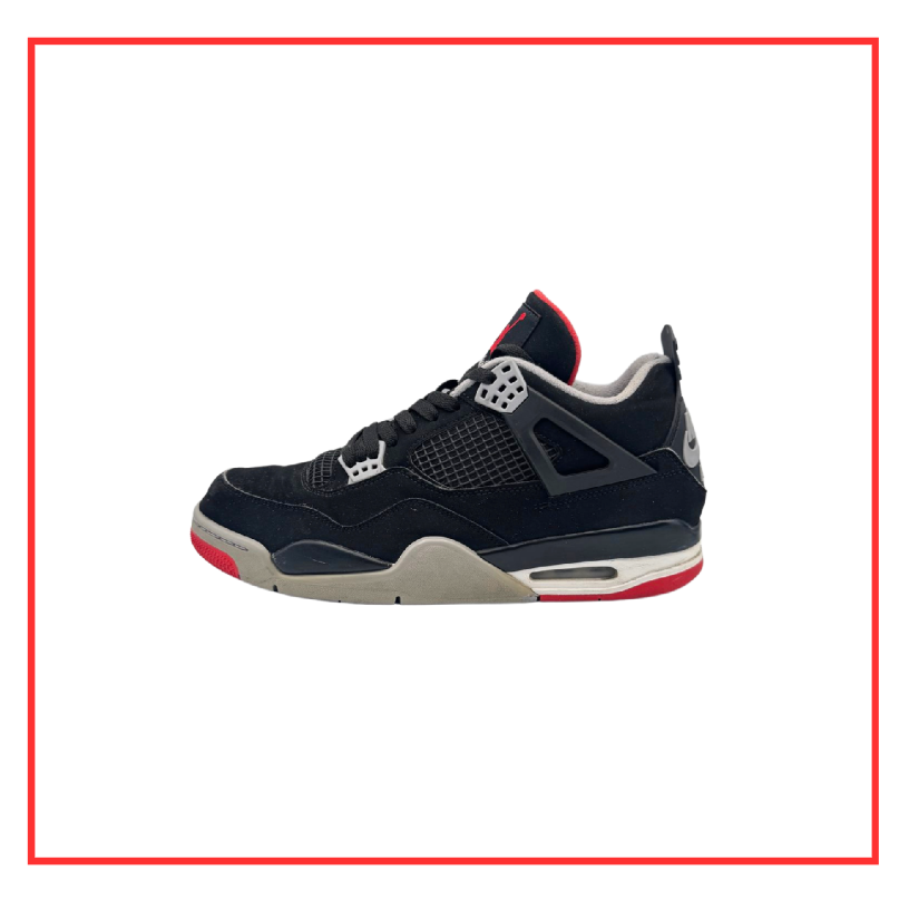 Air Jordan 4 Retro Bred (2019) (Preloved) UK 10