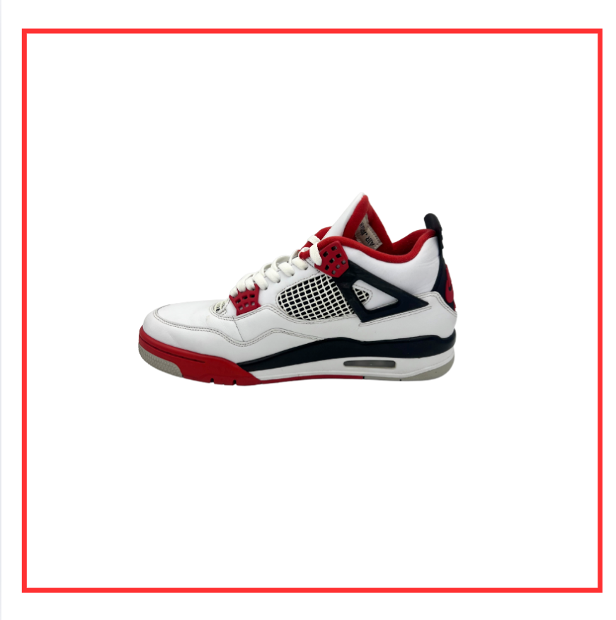 Air Jordan 4 Retro Fire Red (Preloved) UK 8.5