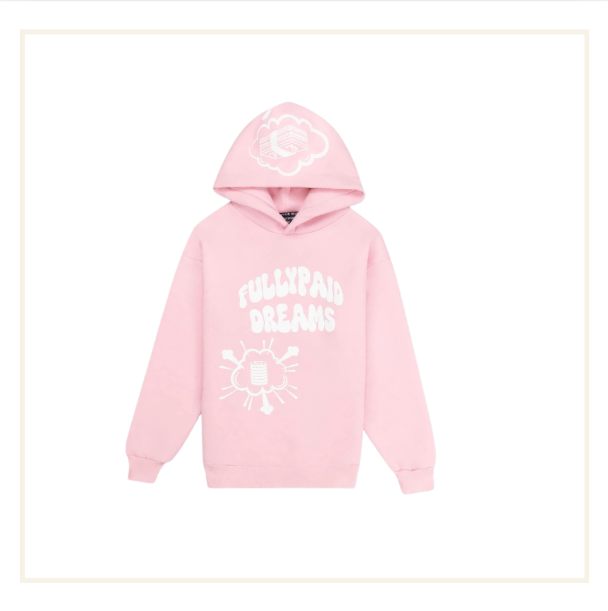 FullyPaid Dreams Pink Hoodie