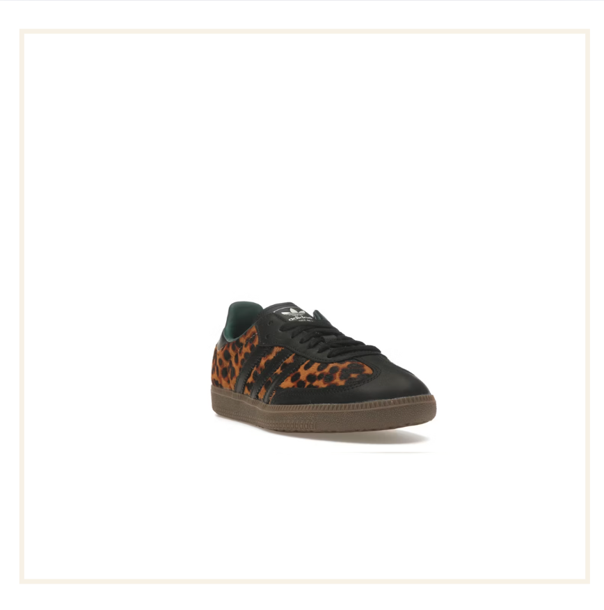 adidas Samba OG Black Green Leopard (W)