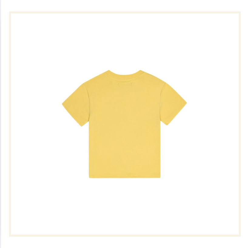Broken Planet StarGirl Grafitti tee - Sun Yellow