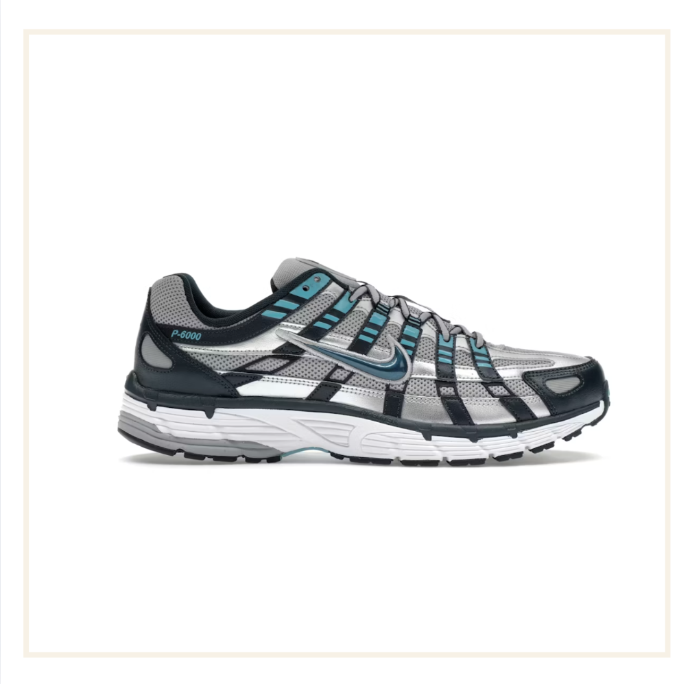 Nike P-6000 Armory Navy Flat Silver