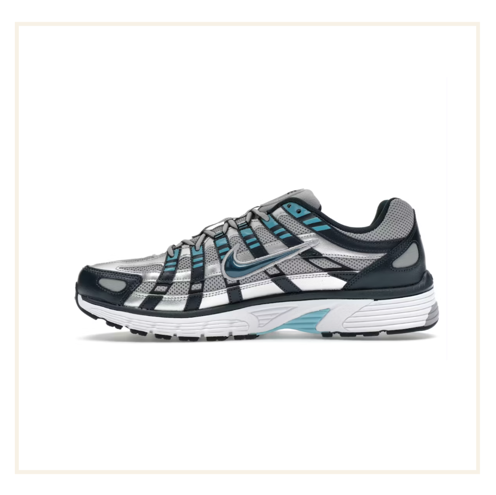 Nike P-6000 Armory Navy Flat Silver