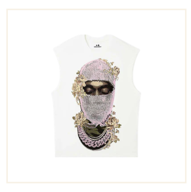 Noissey Balaclava White Tank Top
