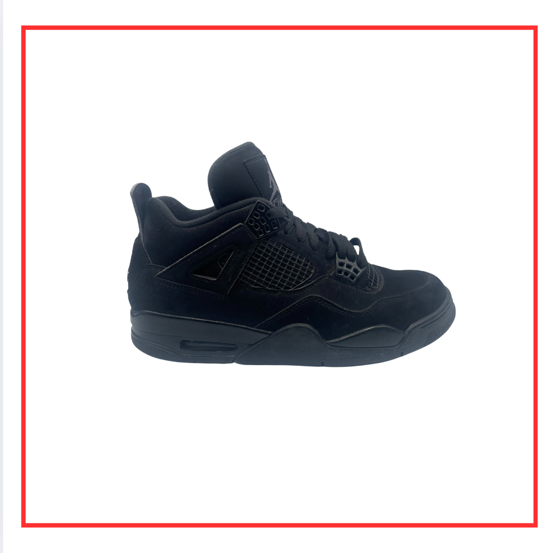 Air Jordan 4 Retro Black Cat (2020) (Preloved) UK 8