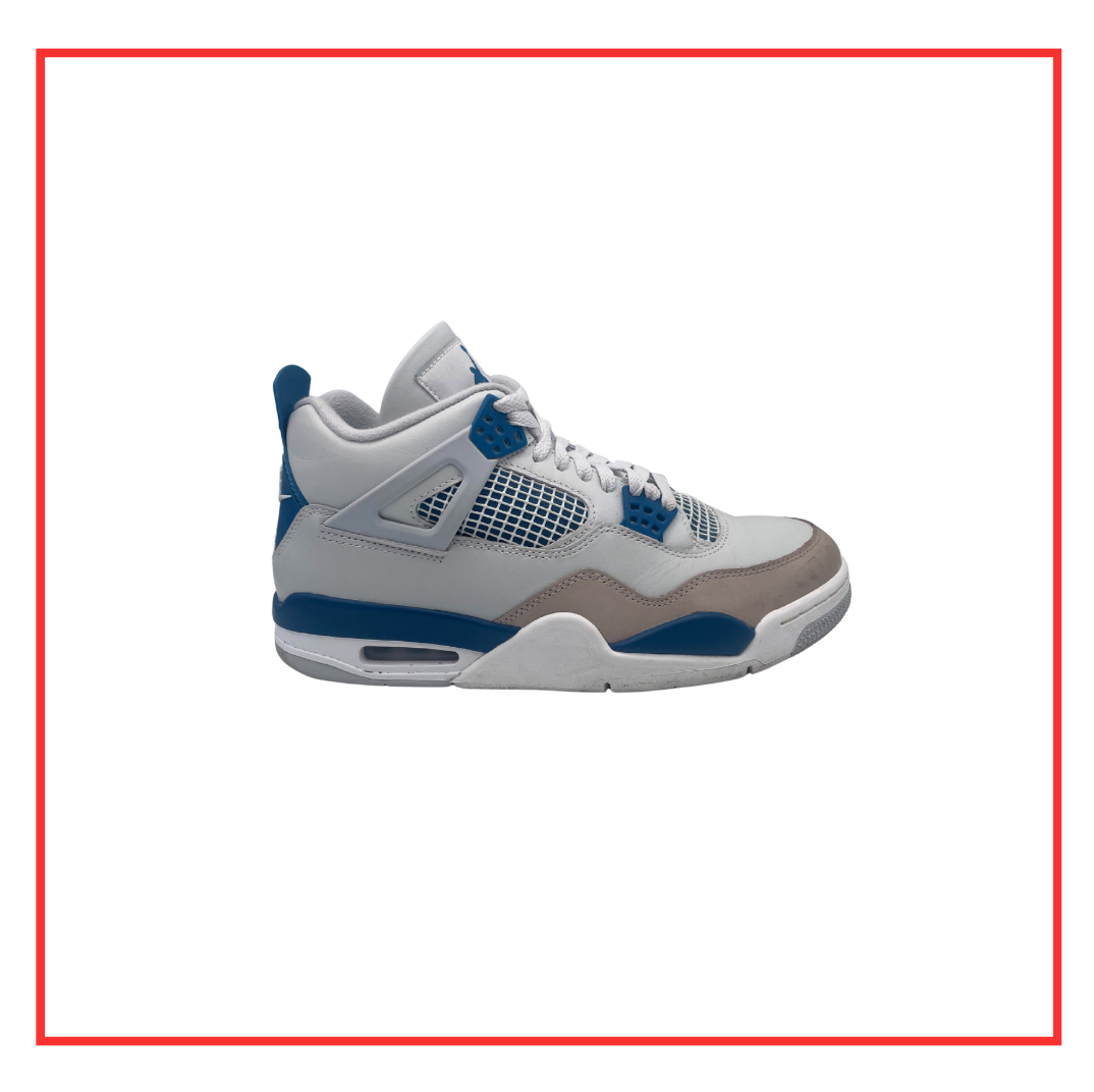 Air Jordan 4 Retro Military Blue (2024) (Preloved) UK 8