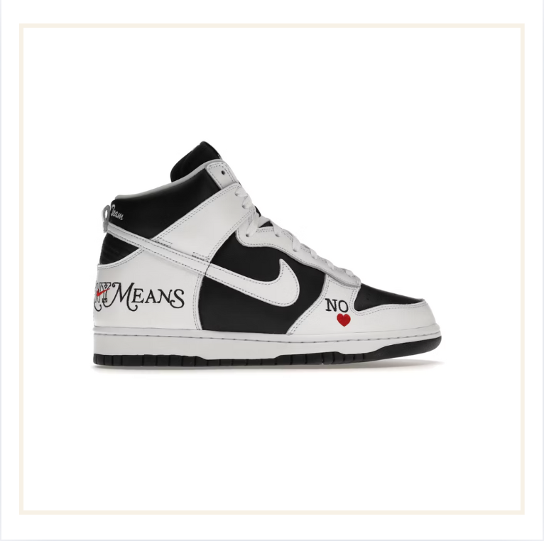 Nike SB Dunk High x Supreme By Any Means
