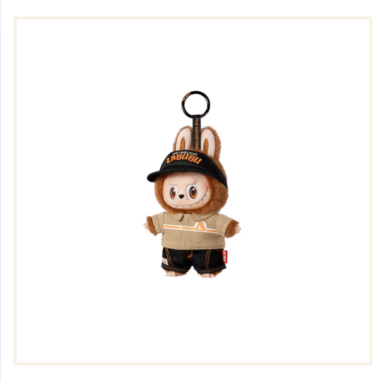 Pop Mart Labubu The Monsters Wacky Mart Series Vinyl Plush Hanging Card