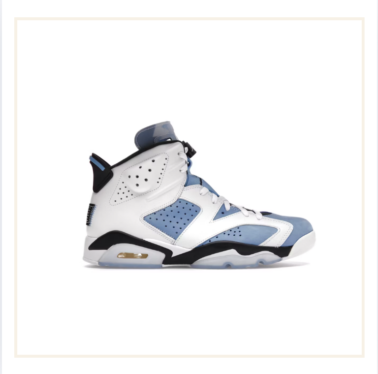 Air Jordan 6 Retro University Blue