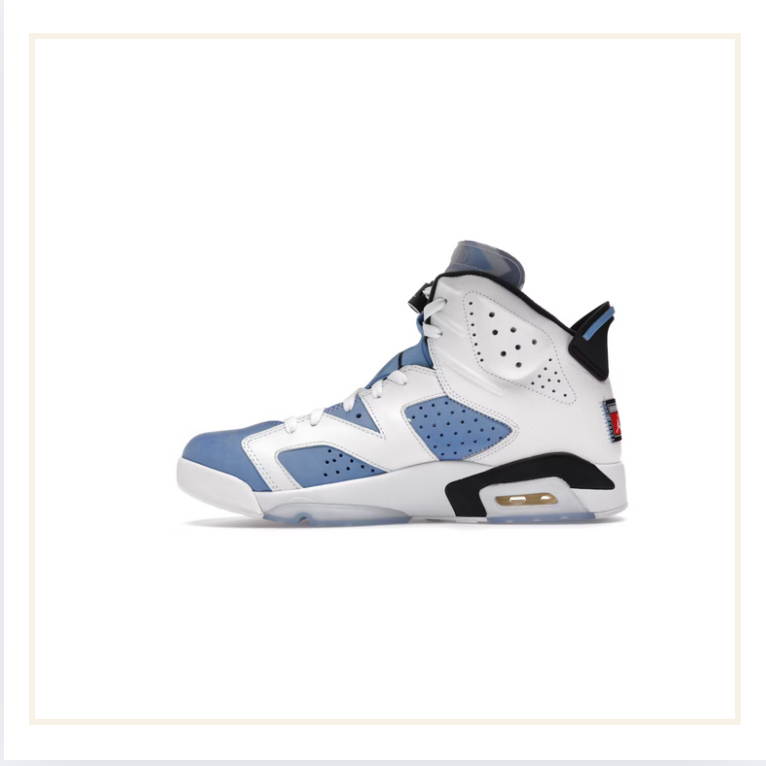 Air Jordan 6 Retro University Blue
