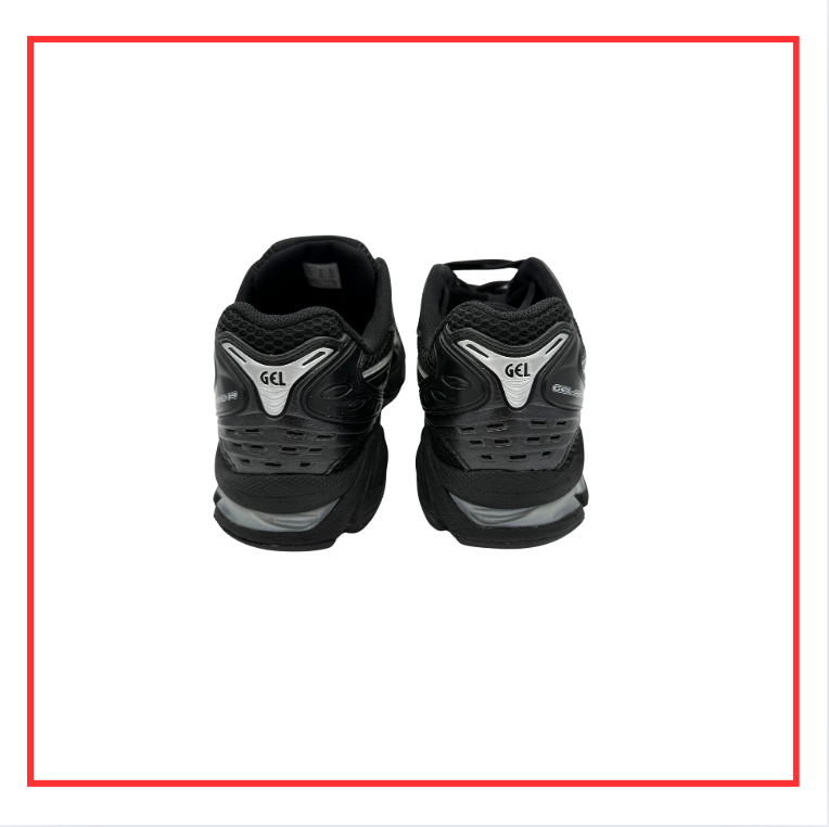 ASICS Gel-Kayano 14 Black Pure Silver (Preloved) UK 7.5