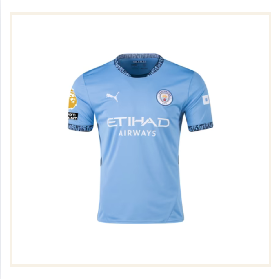 Puma Manchester City 2024/25 Home Shirt (De Bruyne)