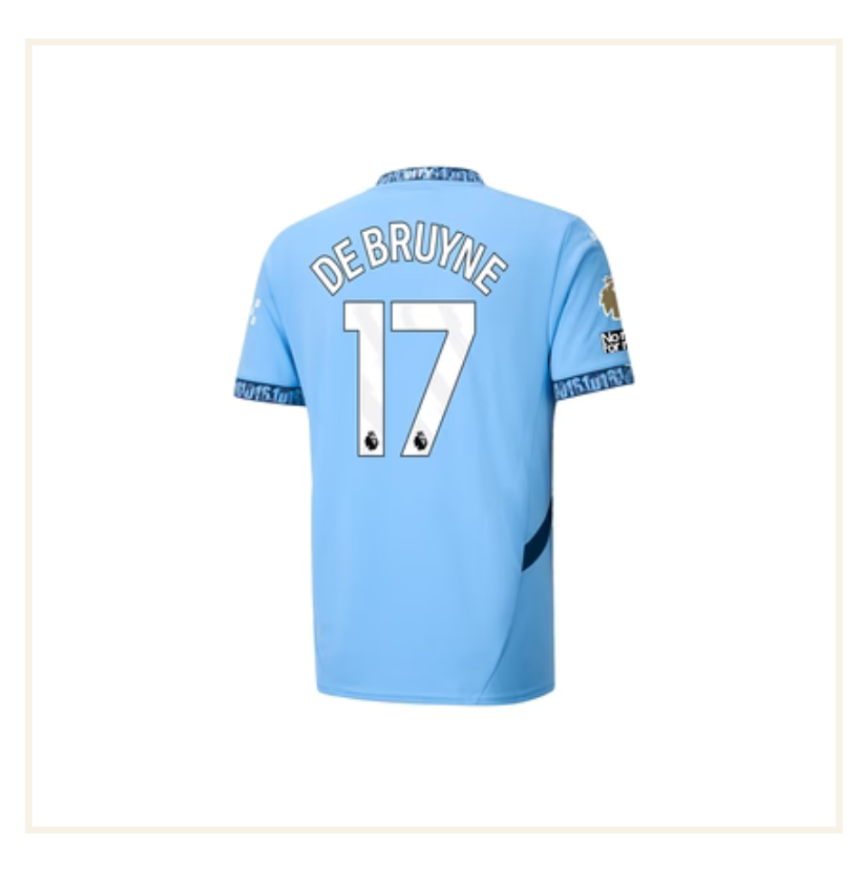Puma Manchester City 2024/25 Home Shirt (De Bruyne)