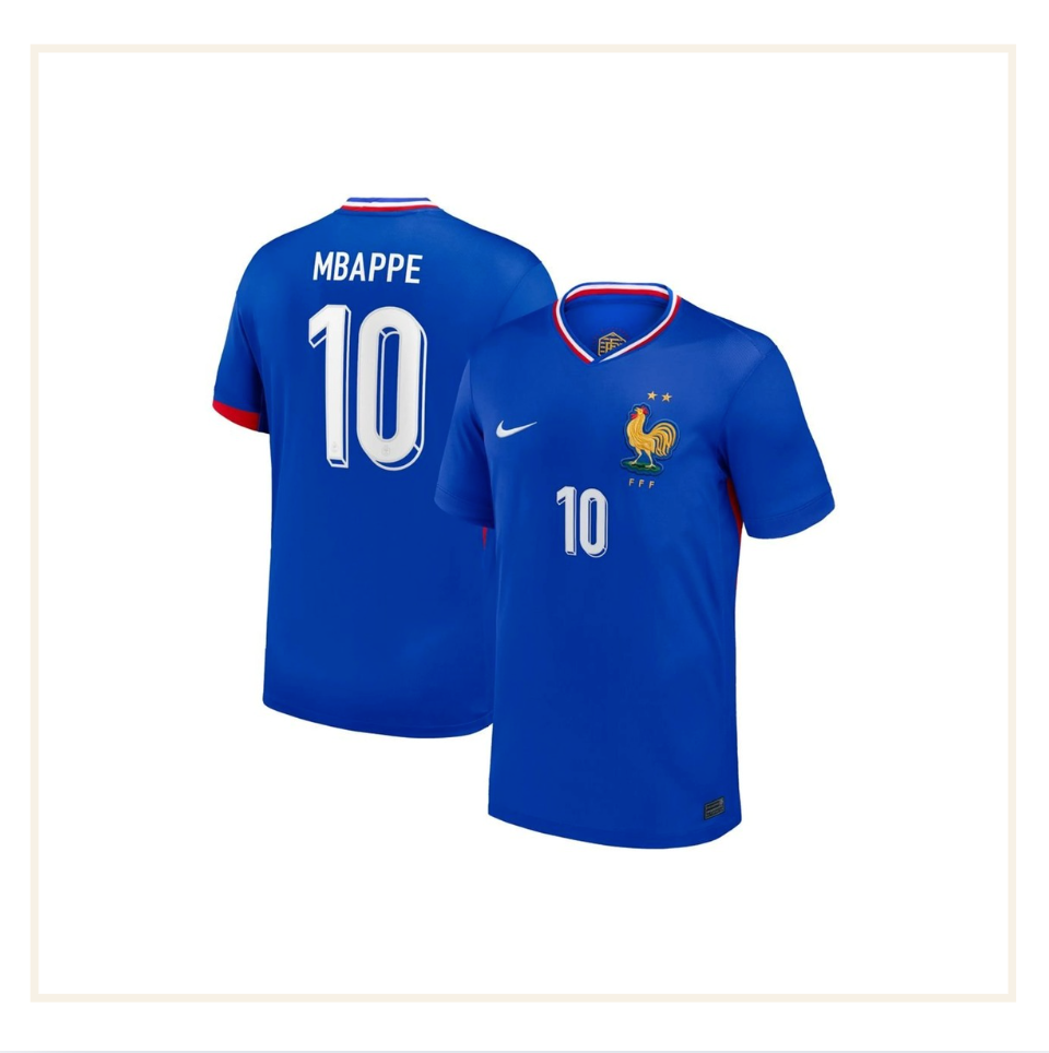 Nike France 2024/25 Home Shirt (Mbappe)