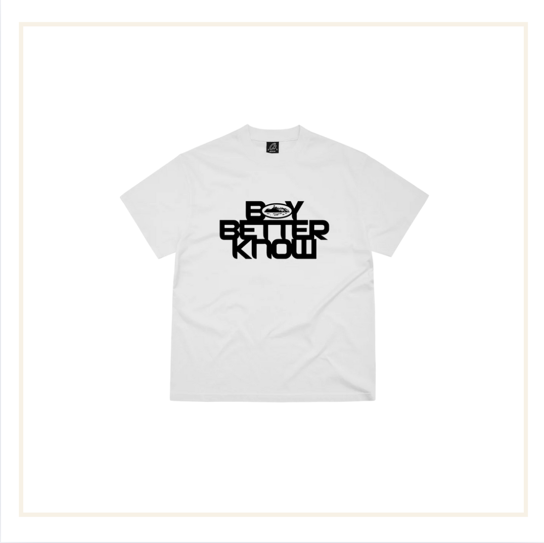 Corteiz x BBK Alcatraz Tee White