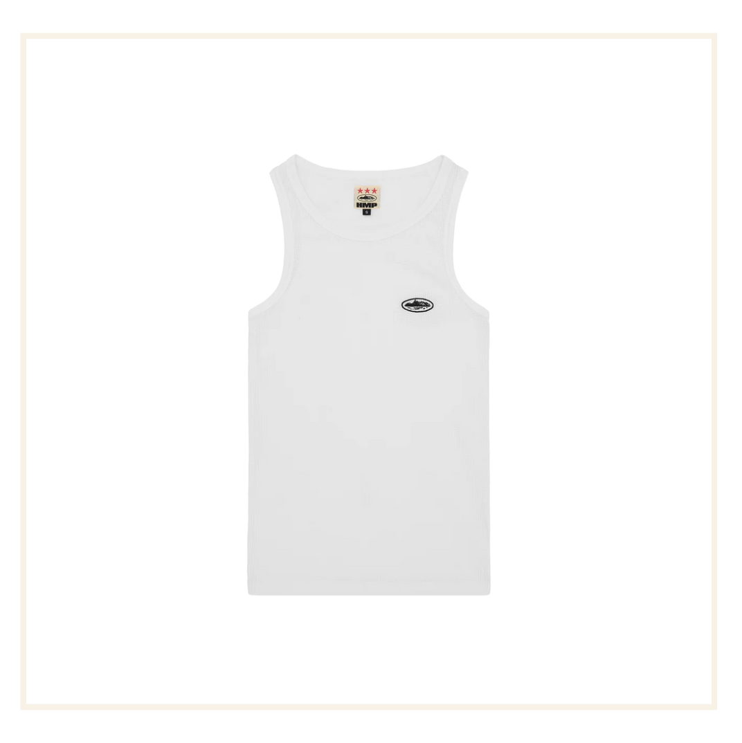 Corteiz HMP Essentials Tank Top White