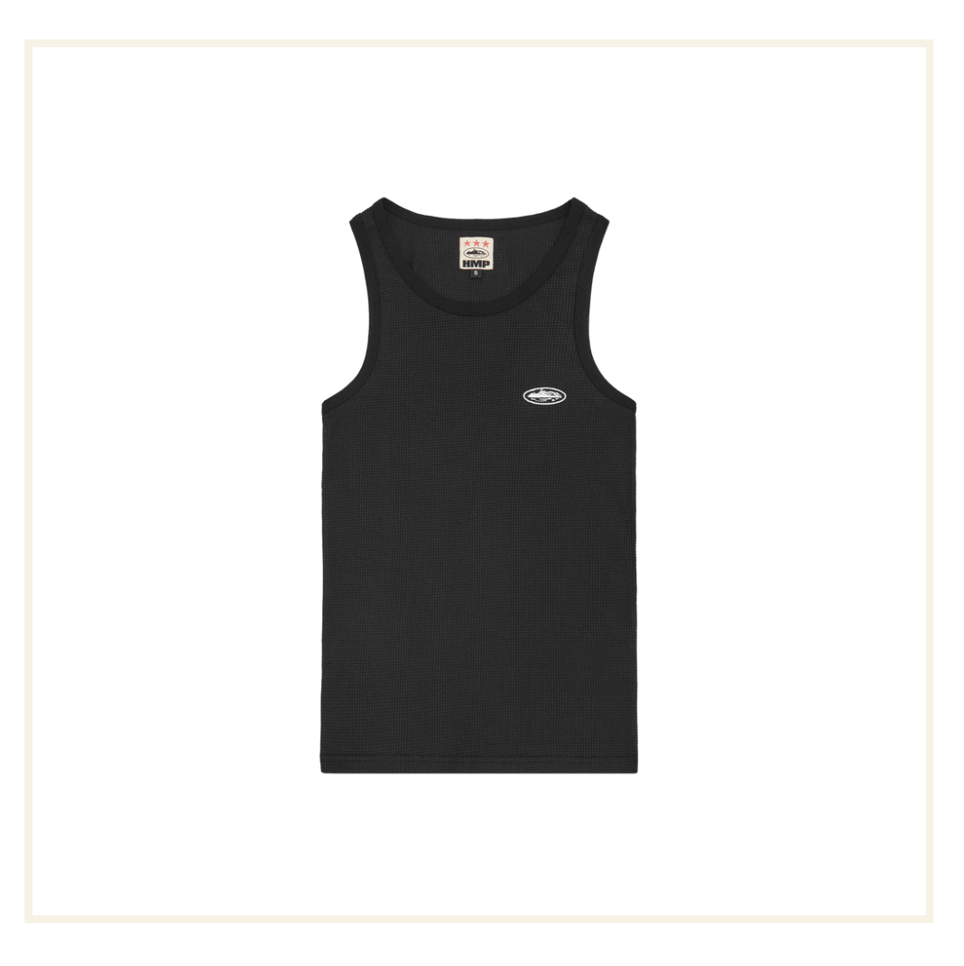 Corteiz HMP Essentials Tank Top Black